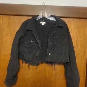 Black Jean Jacket